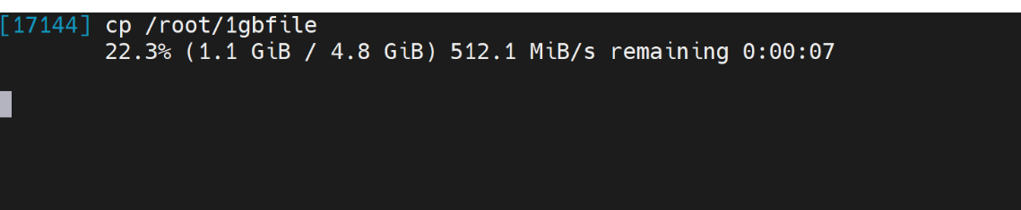 云服务器利用progress显示Linux下cp进度-小浪云