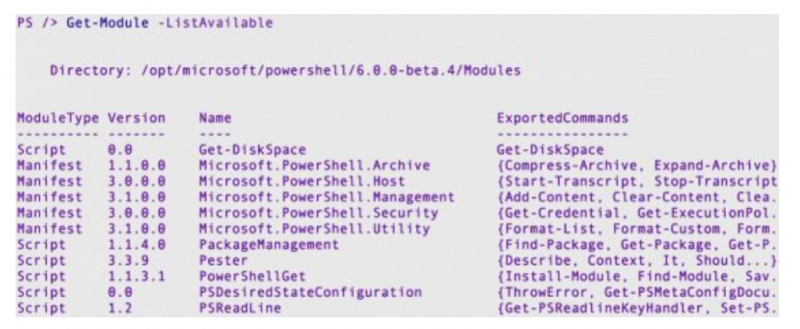 在CENTOS7服务器上安装POWERSHELL工具