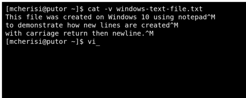 如何在Linux中删除文件中的^M字符 - 小浪云数据