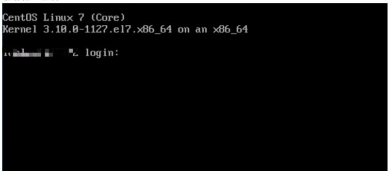 centos7重启遇到Generating “run/initramfs/rdsosreport.txt”