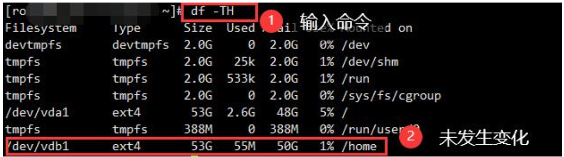 Linux云服务器数据盘扩容教程